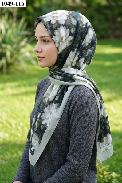 Moon Scarf Soft Pamuk Şal (taş) 1049-116 ürün görseli 1