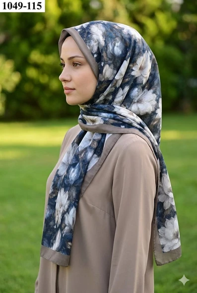 Moon Scarf Soft Pamuk Şal (vizon) 1049-115 ürün görseli 1
