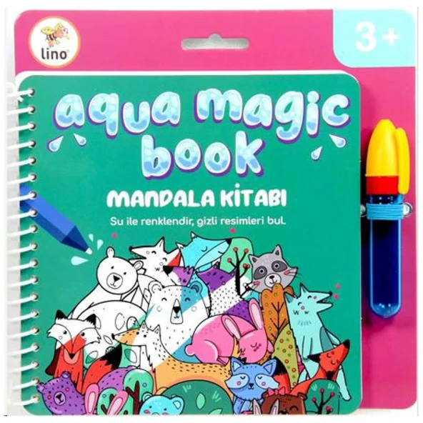 Aqua Magic Book Eğlenelim Mandala ürün görseli 1
