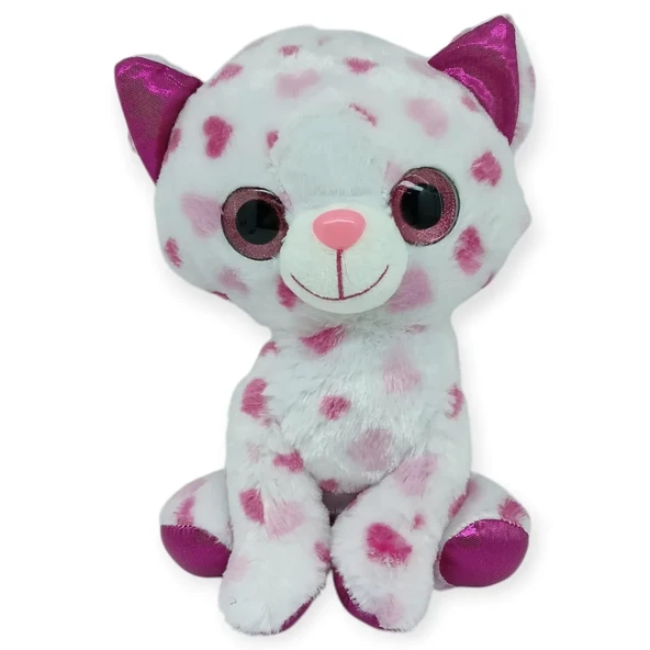 Peluş Cam Gözlü Hayvanlar 25 cm ürün görseli 1