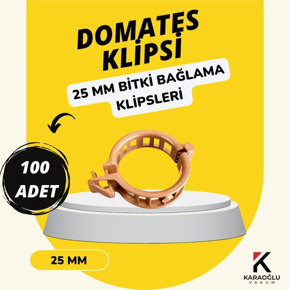Domates Klipsi 1000 Adet Fide Bağlama Klipsi Ip Sarmaşık Klipsi Viyol Bitki Klipsi Gövde Klips ürün görseli 1