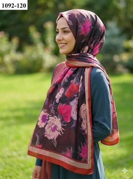 Velscarfs Soft Pamuk Şal (Turuncu) 1092-120 ürün görseli 1