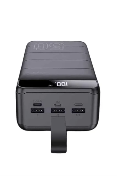 Powerbank Çoklu Şarj Girişi 50.000 Mah Taşınabilir Dijital Göstergeli ürün görseli 1