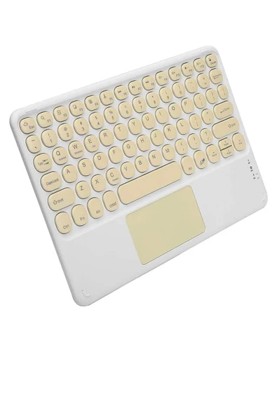 Touchpad Uyumlu Bluetooth Klavye Slim Kablosuz Wifi Q Klavye - Resim 2