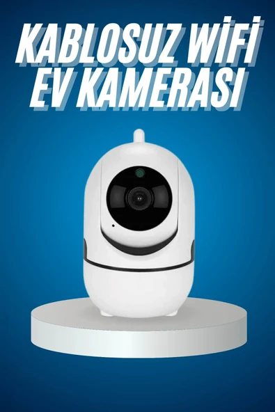 Mini IP Kamera Hareketli Güvenlik Kamerası Kablosuz Wifi Kamera Mikrofonlu ürün görseli 1