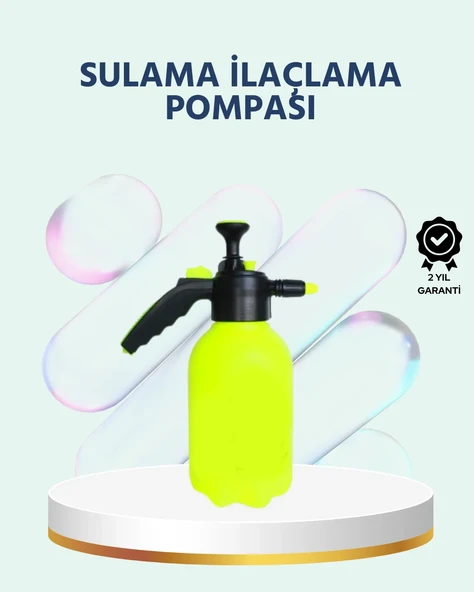 Basınçlı El Pompası 2 Litre Bakır Nozul Ayarlı Jet ve Dağınık Atım ürün görseli 1