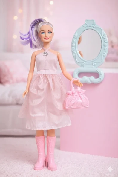 Moda Seti - Aksesuarlı 30 cm Bebek Seti ürün görseli 1