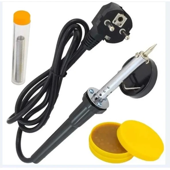 40w Pasta ve Lehim Telli Havya Seti Tm - Resim 2
