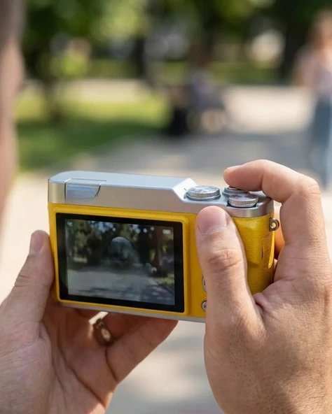 Dijital Kamera 18x Zoom Flip Ekran Uzun Pil Ömrü ürün görseli 1