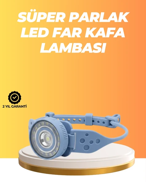 Suya Dayanıklı LED Kafa Lambası Outdoor Kullanım ürün görseli 1