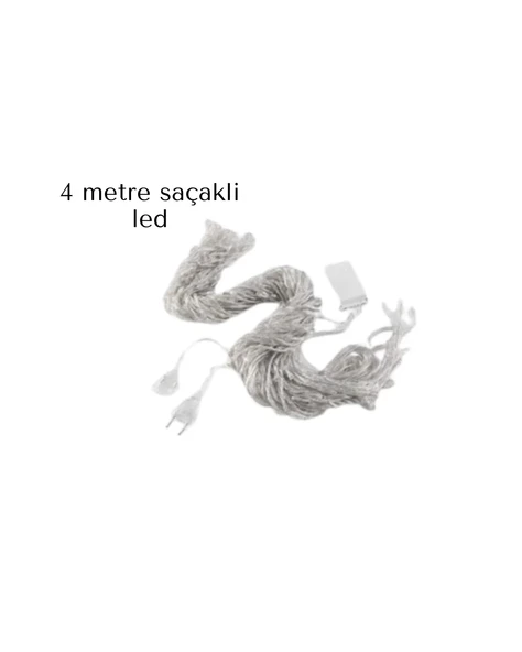 SAÇAKLI 4 METRE PERDE LED ürün görseli 1