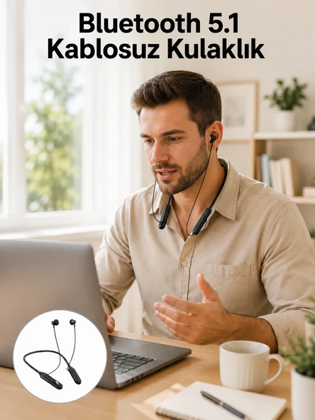 TWS Bluetooth Kulaklık – 100 Saat Bekleme Süresi, Hızlı Şarj ürün görseli 1