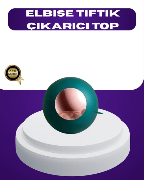 Elbise Tiftik Çıkarıcı Top – Yeniden Kullanılabilir ve Yıkanabilir ürün görseli 1