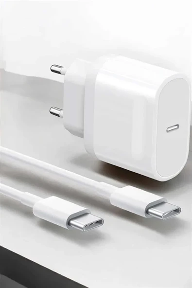 Güç Adaptörü ve Kablosu Şarj Aleti 15/15 Pro Max Uyumlu Hızlı Şarj ürün görseli 1