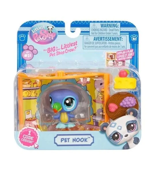 00592 - LİTTLEST PET SHOP PET NOOK AKSESUARLI FİGÜR ürün görseli 1