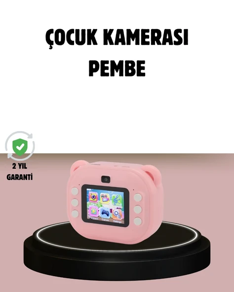 Anında Baskı Özellikli Şipşak Kamera 24MP HD Çift Lensli ve 32GB Hafızalı ürün görseli 1