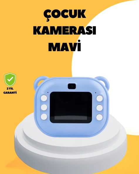 Anında Baskı Özellikli Şipşak Kamera – 24MP HD Çift Lensli, 32GB Hafızalı ürün görseli 1