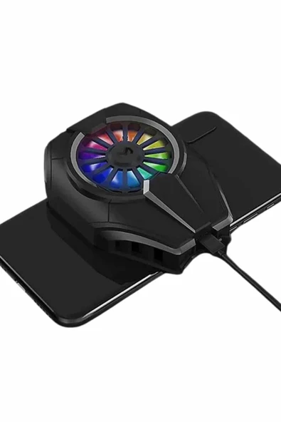 Telefon Soğutucu Fan Güçlü Motor Radyatör Cep Telefon Soğutma - Resim 3