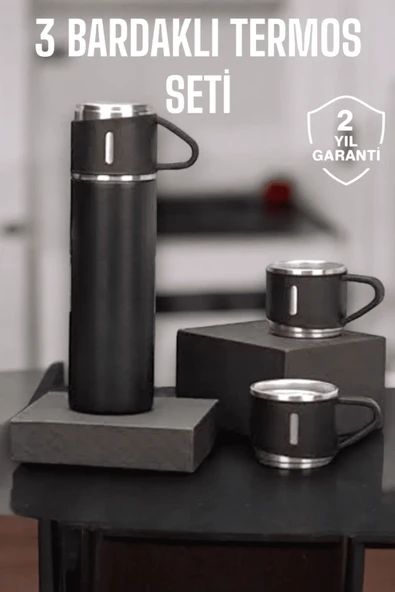500 ml Kapasiteli Taşınabilir Basınçlı Termos Seti Günlük Kullanım için İdeal ürün görseli 1