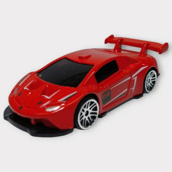 Metal Mini Arabalar 8 cm - Kırmızı ürün görseli 1