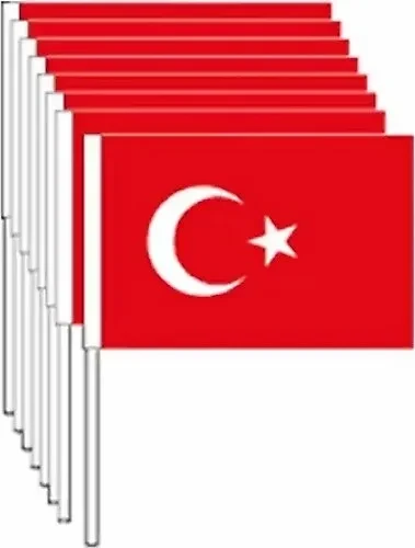 Bayrak- Kağıt Sopalı Küçük Türk- 80'li ürün görseli 1
