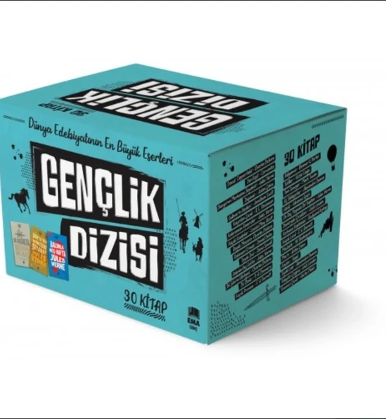 Gençlik Dizisi 6. 7. 8. Sınıflar 30 Kitap Set ürün görseli 1