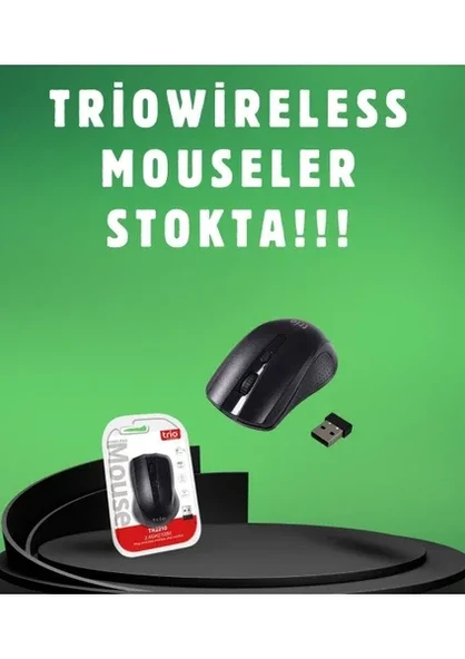 TR-2210 USB Siyah 2.4ghz Wıreless Mouse ürün görseli 1