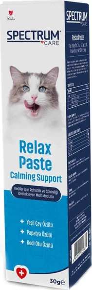 Spectrum Relax Paste Kediler için Rahatlık ve Sakinlik Malt Macunu 30 gr ürün görseli 1