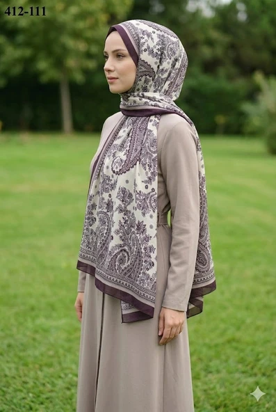 Soft İpek Etnik Desen Soft Şal 412-111 ürün görseli 1