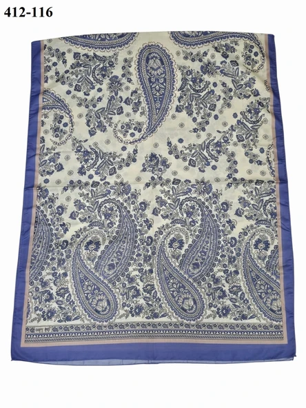 Soft İpek Etnik Desen Soft Şal 412-116 - Resim 2