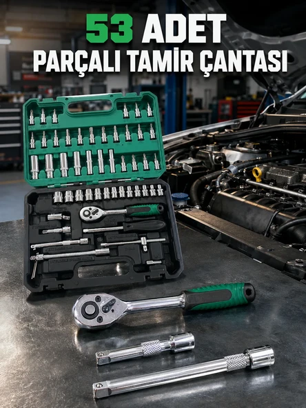 Derin Lokmalı Uçlu Çok Fonksiyonlu Tamir Seti ürün görseli 1