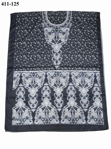 Soft İpek Etnik Desen Soft Şal 411-125 - Resim 2