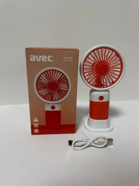 AV-F139 USB MİNİ FAN TURUNCU ürün görseli 1