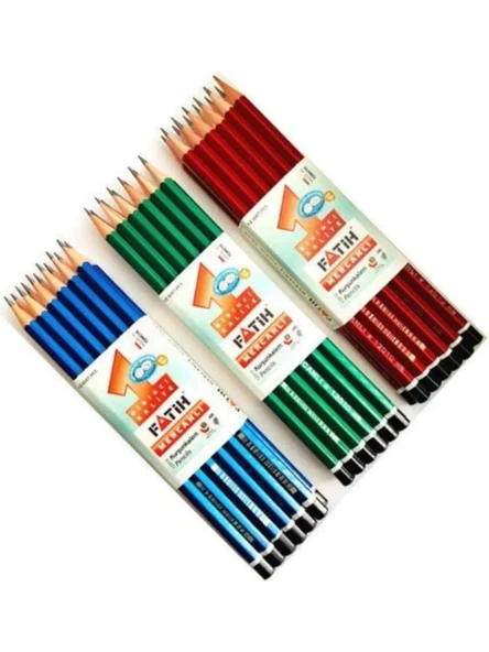Mercanlı Kurşun Kalem 12 Li 1 Paket ürün görseli 1