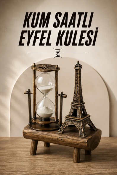 EYFEL KULELİ KUM SAATİ ürün görseli 1