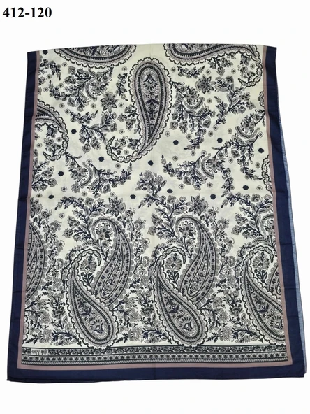 Soft İpek Etnik Desen Soft Şal 412-120 - Resim 2