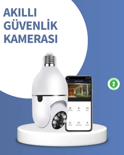 Kompakt Tasarımlı Gece Görüşlü Kablosuz Kamera ürün görseli 1