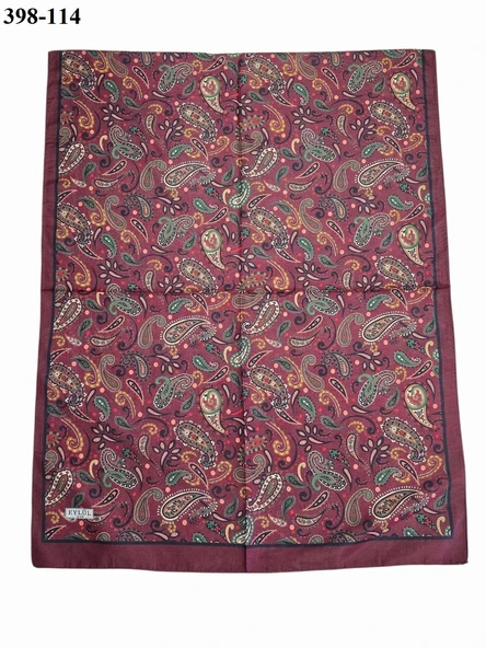 Eylül İpek Etnik Desen Soft Şal 398-114 - Resim 2