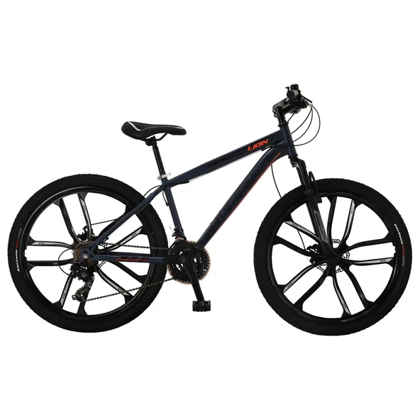 salcano lion 26 Mono md Dağ Bisikleti 15" kadro mekanik disk fren ALUMİNYUM JANT ürün görseli 1