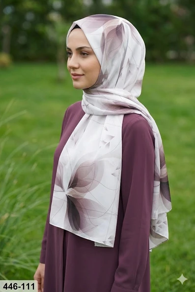 Buqle Dijital Desenli Soft Şal 446-111 ürün görseli 1