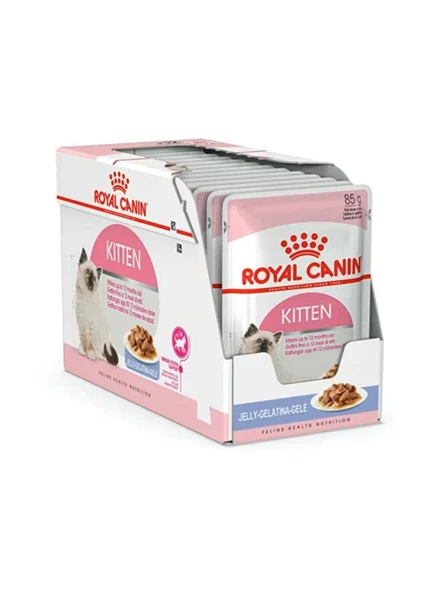 Royal Canin Kitten Jelly Yavru Kedi Yaş Maması 12x85 Gr ürün görseli 1
