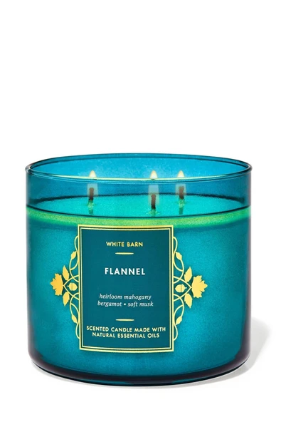 Bath & Body Works Flannel Büyük Mum 411 g ürün görseli 1