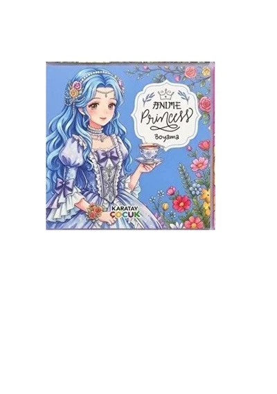 4e Anime Princess Boyama Mavi ürün görseli 1