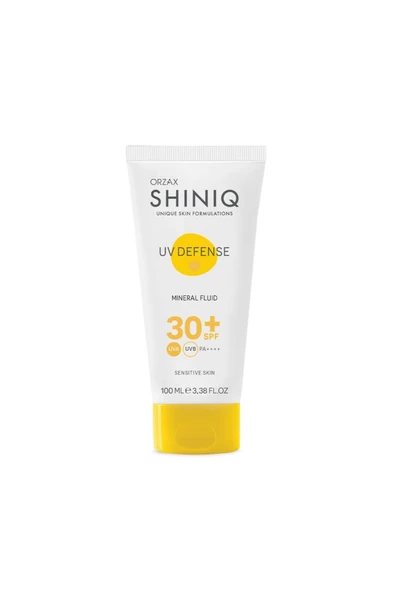SHINIQ UV Defense Mineral Fluid SPF30+ 100 ml ürün görseli 1