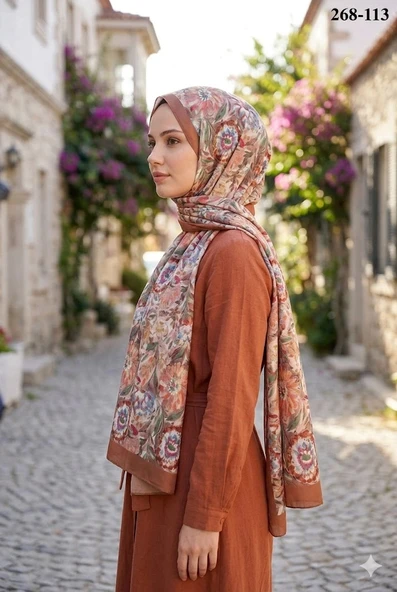 Locella Koza Soft Pamuk Şal 268-113 ürün görseli 1