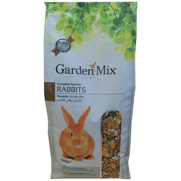 Garden Mix Platin Seri Tavşan Yemi 1 Kg ürün görseli 1