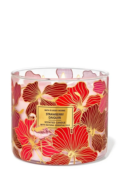 Bath & Body Works Strawberry Daiquiri Büyük Mum 411 g ürün görseli 1