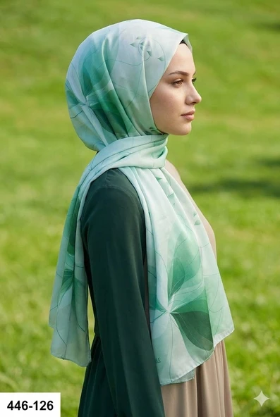 Buqle Dijital Desenli Soft Şal 446-126 ürün görseli 1
