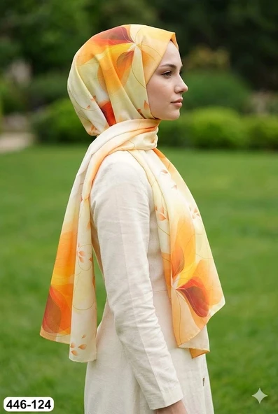 Buqle Dijital Desenli Soft Şal 446-124 ürün görseli 1