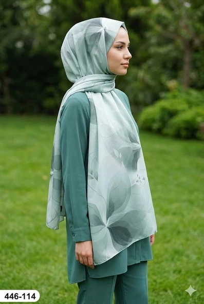Buqle Dijital Desenli Soft Şal 446-114 ürün görseli 1